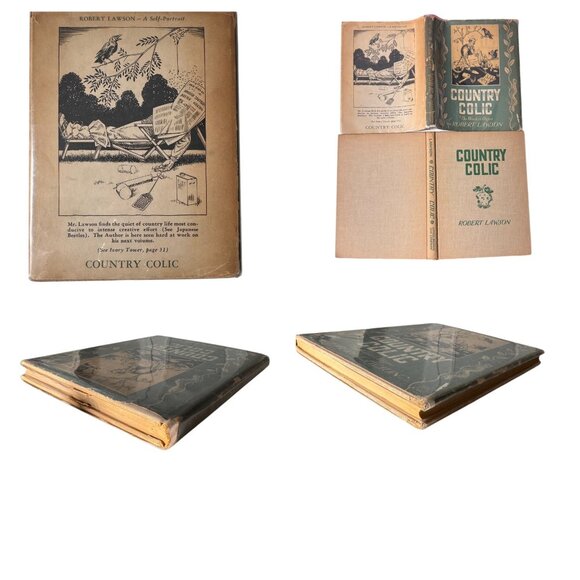 Country Colic Weeders Digest Robert Lawson Stated 1st Ed 1944 HC DJ Illustrated - Picture 6 of 16
